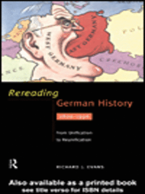 cover image of Rereading German History